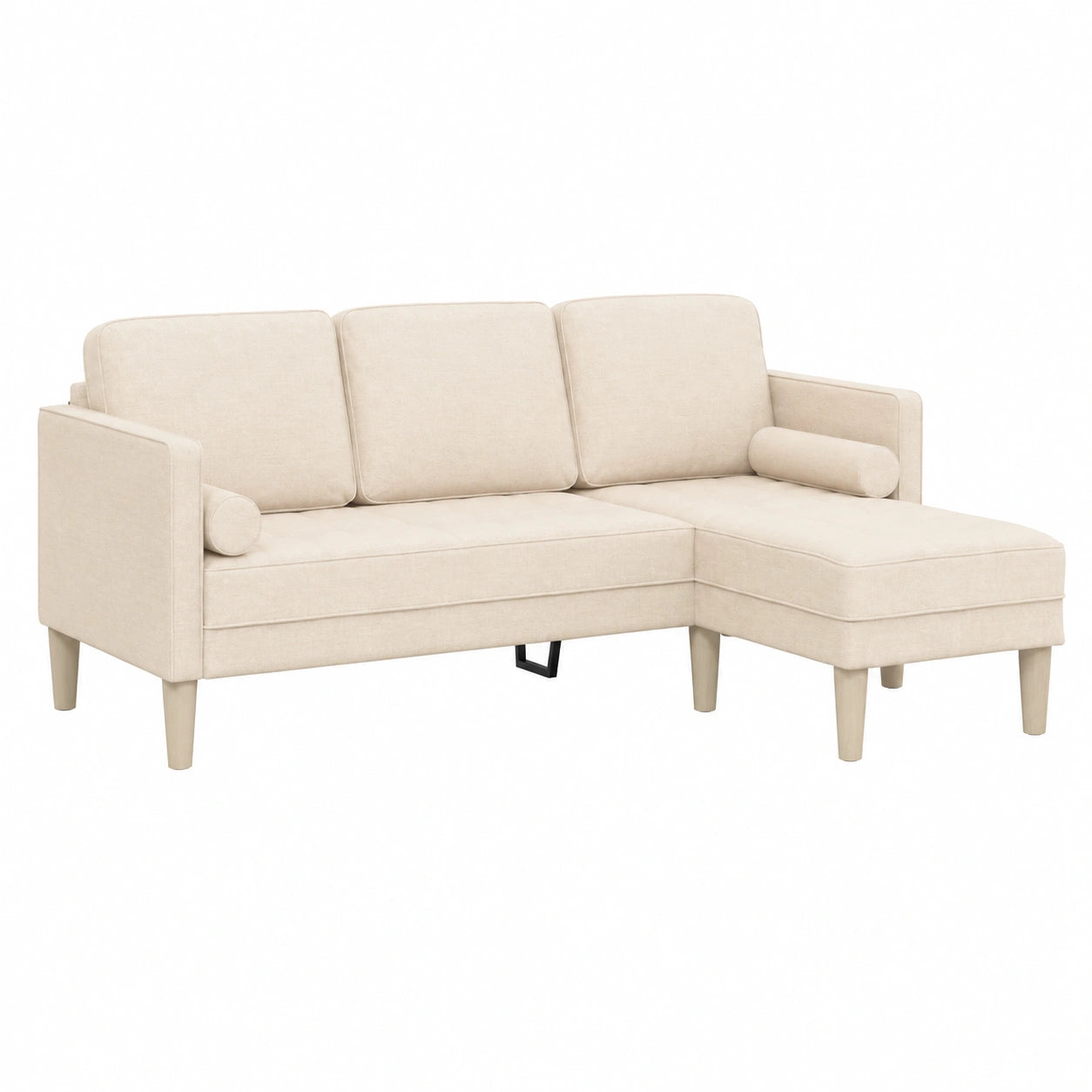 Conjunto de Sofá Modular de Lino y Poliéster para Salón Moderno