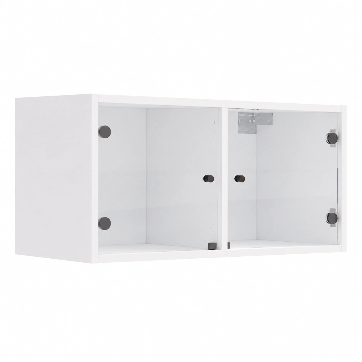 Armario de Pared con Puertas de Cristal 68,5x37x35 cm