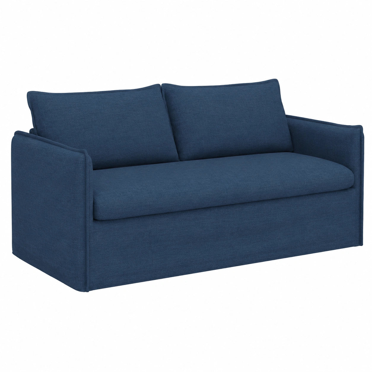 Sofá Modular Azul Ergonómico para Sala de Estar 196x82x85 cm