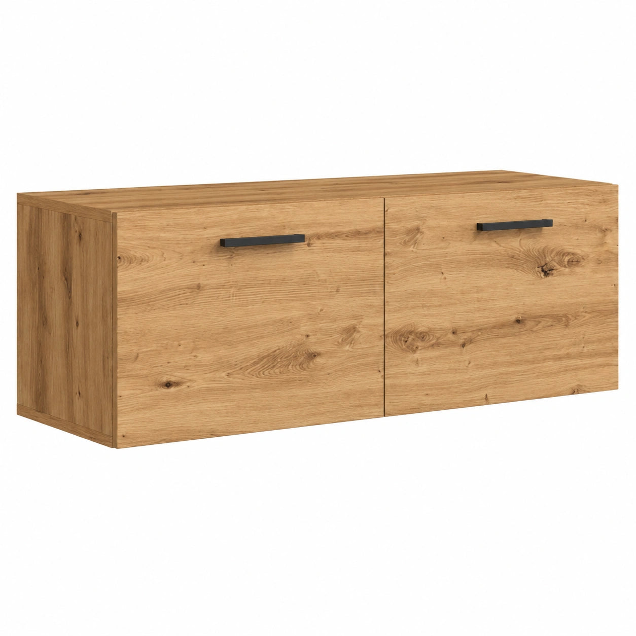 Armario de Pared de Roble Artisan 100x36.5x35 cm, Almacenamiento Elegante, 16.7 kg